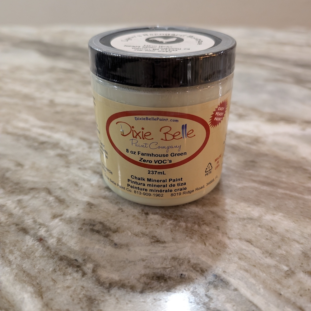 Dixie Belle farmhouse Green Chalk Mineral Paint